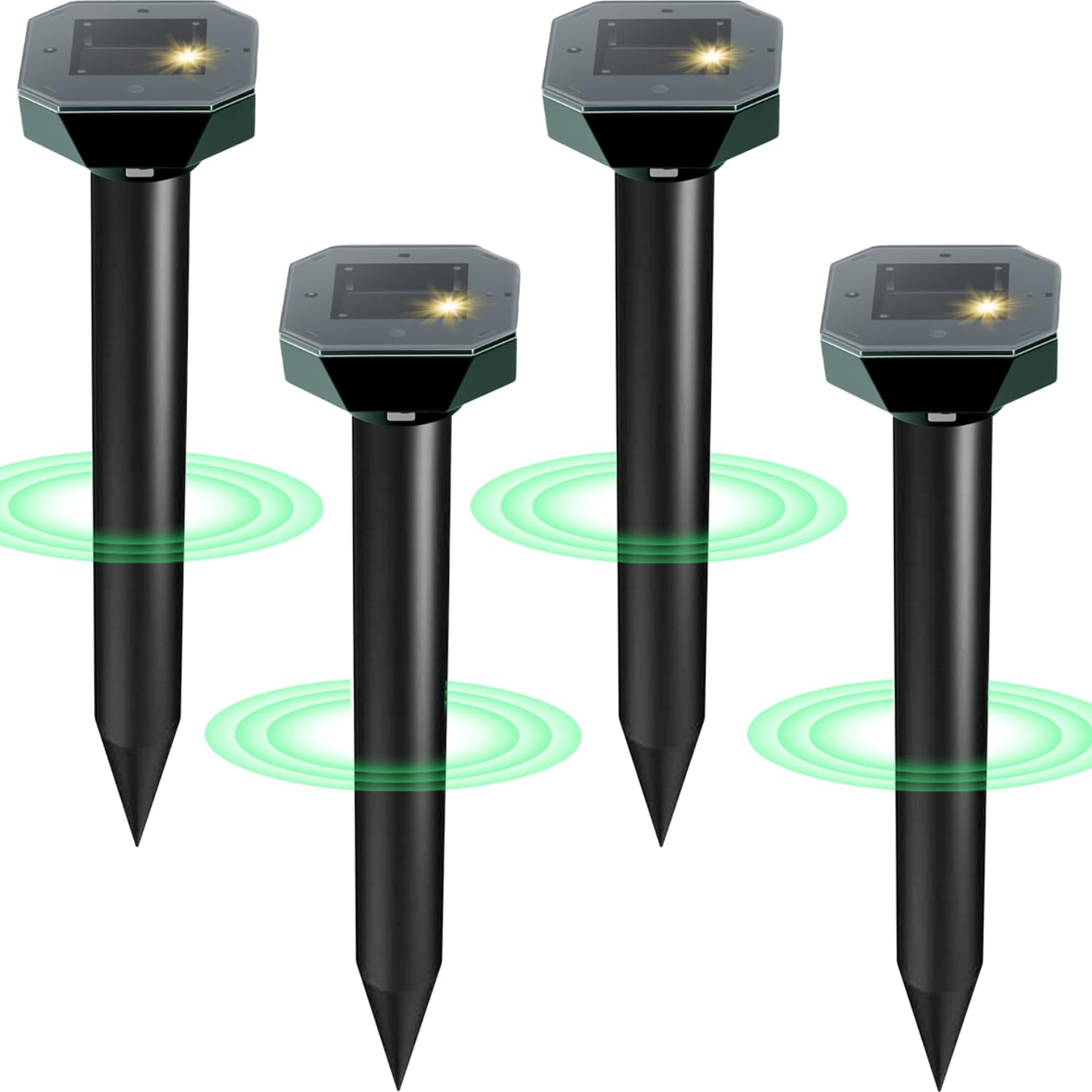 Cvtayn Solarvertreiber im 4er-Pack