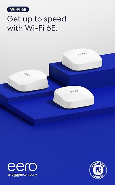 Amazon eero Pro 6E 3-Pack