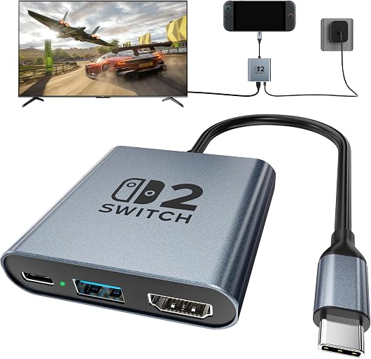 Ethernet Switch 2 USB-C Dock