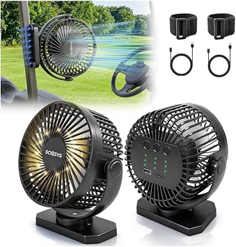 12000mAh Dual-Magnet Fan