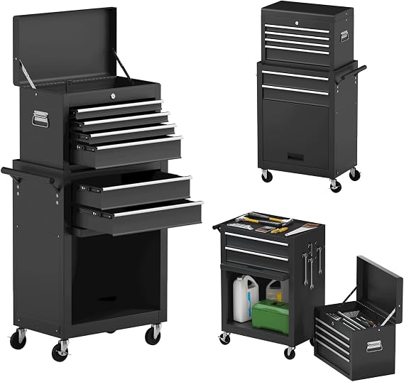 Goplus carrello a 6 cassetti