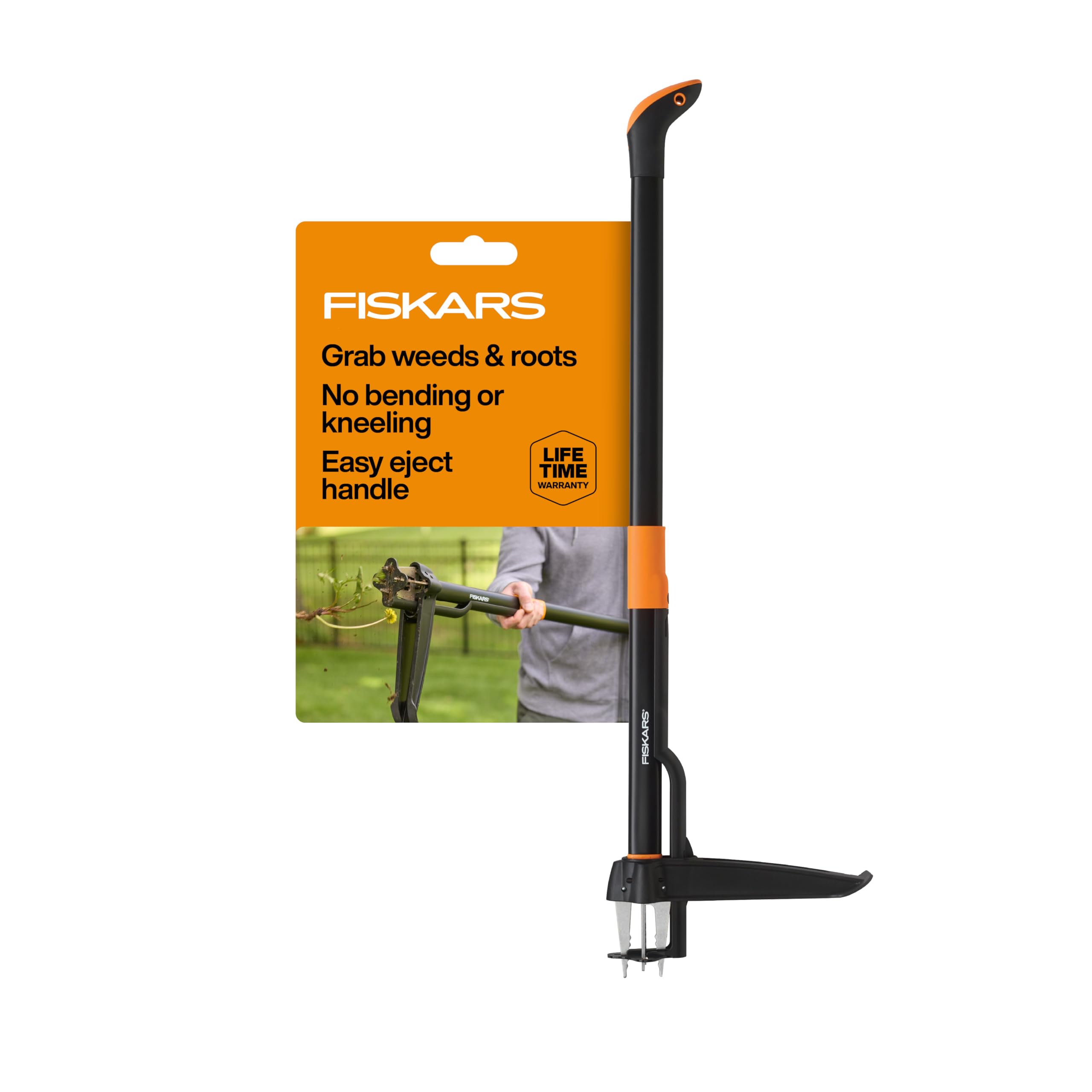 Fiskars Deluxe Stand-Up Weed Puller Tool