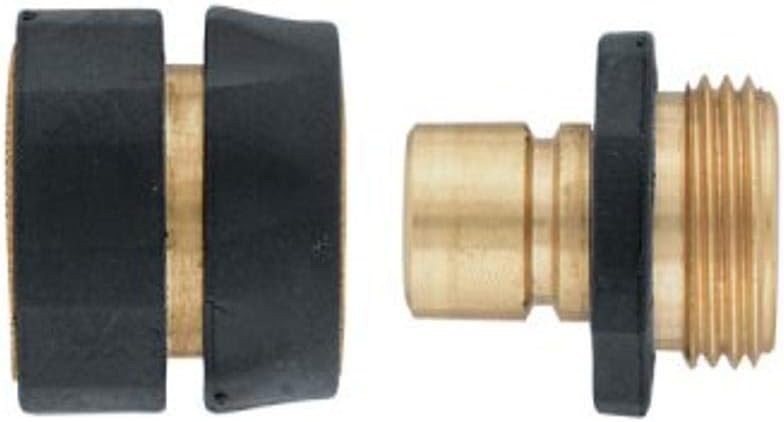 Orbit Brass Hose Quick Connect Set