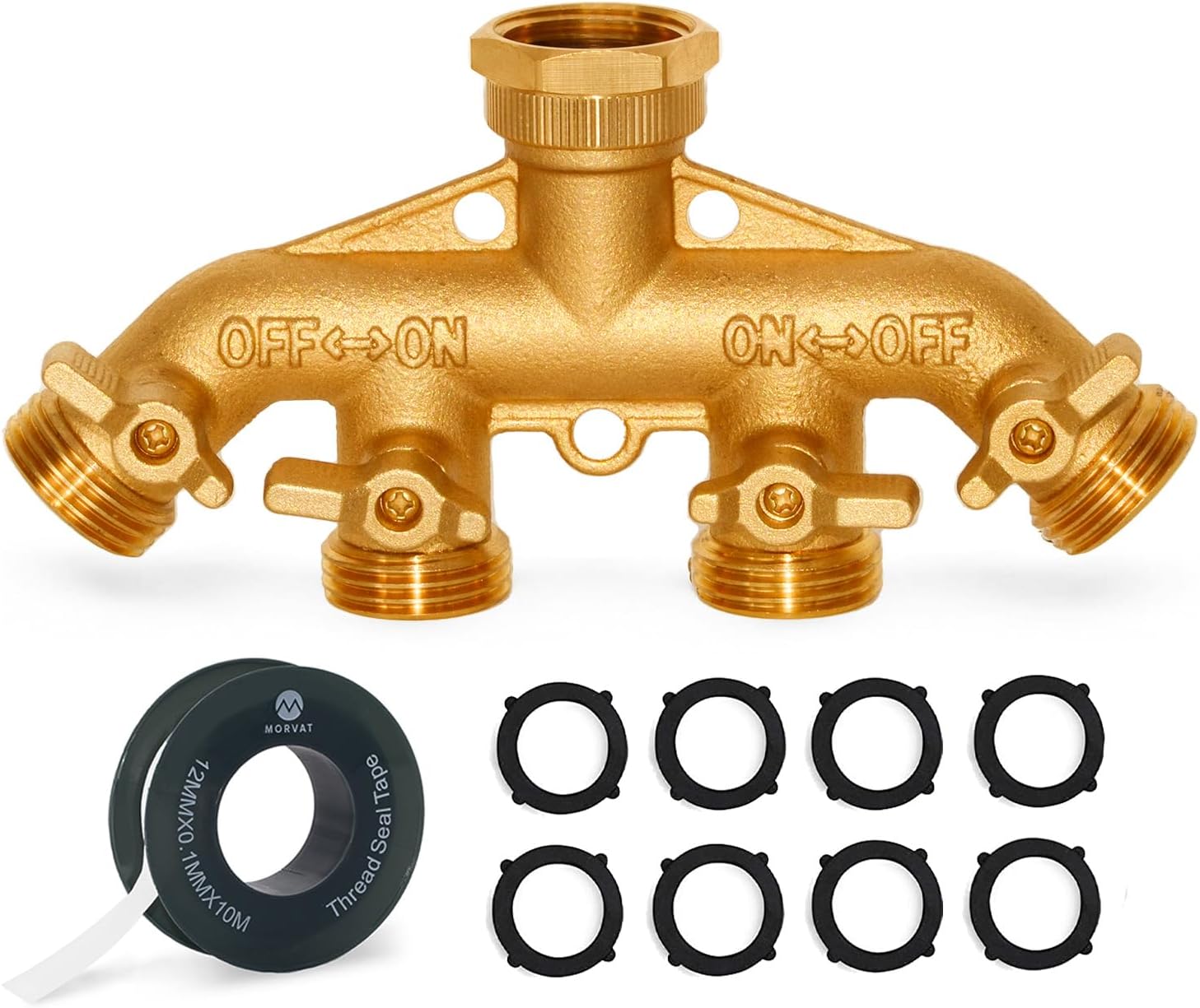 Morvat 4-Way vs 2WAYZ 161-M-1 vs Biswing 2-Way: Best Outdoor Faucet Splitters 2026