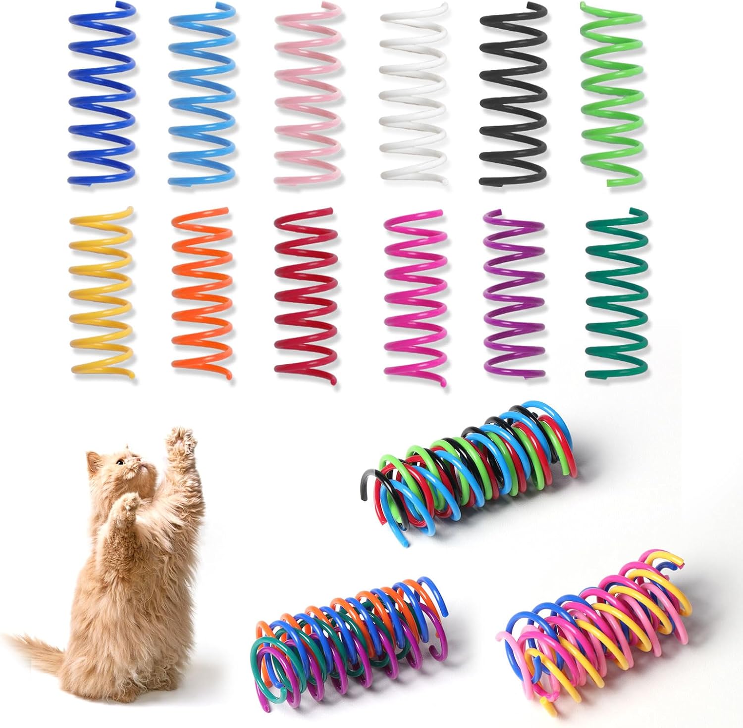 Kitys Fatch ressorts pour chat 12 pièces