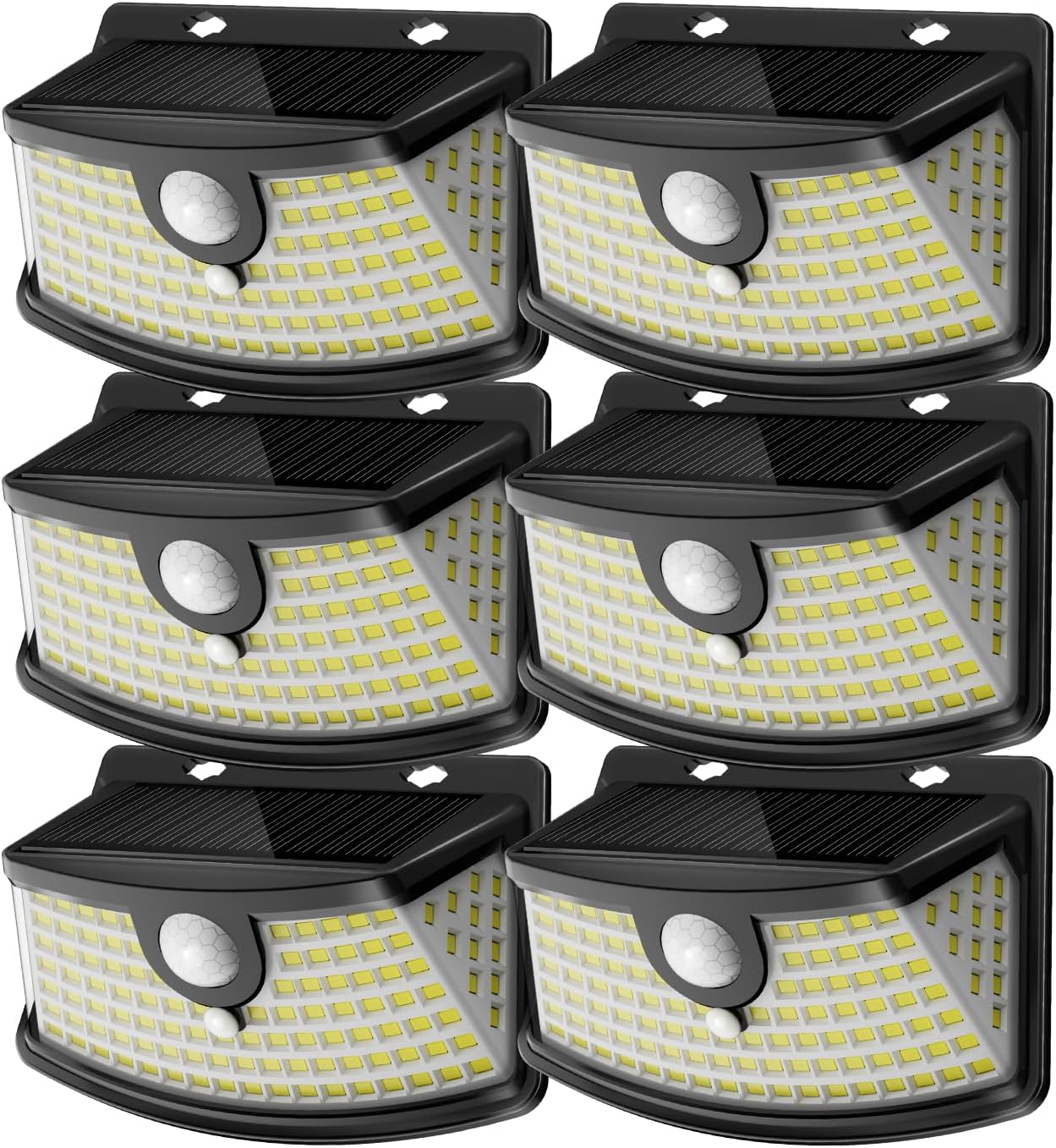 Aootek Solar Motion Sensor Lights Outdoor 120 LEDs