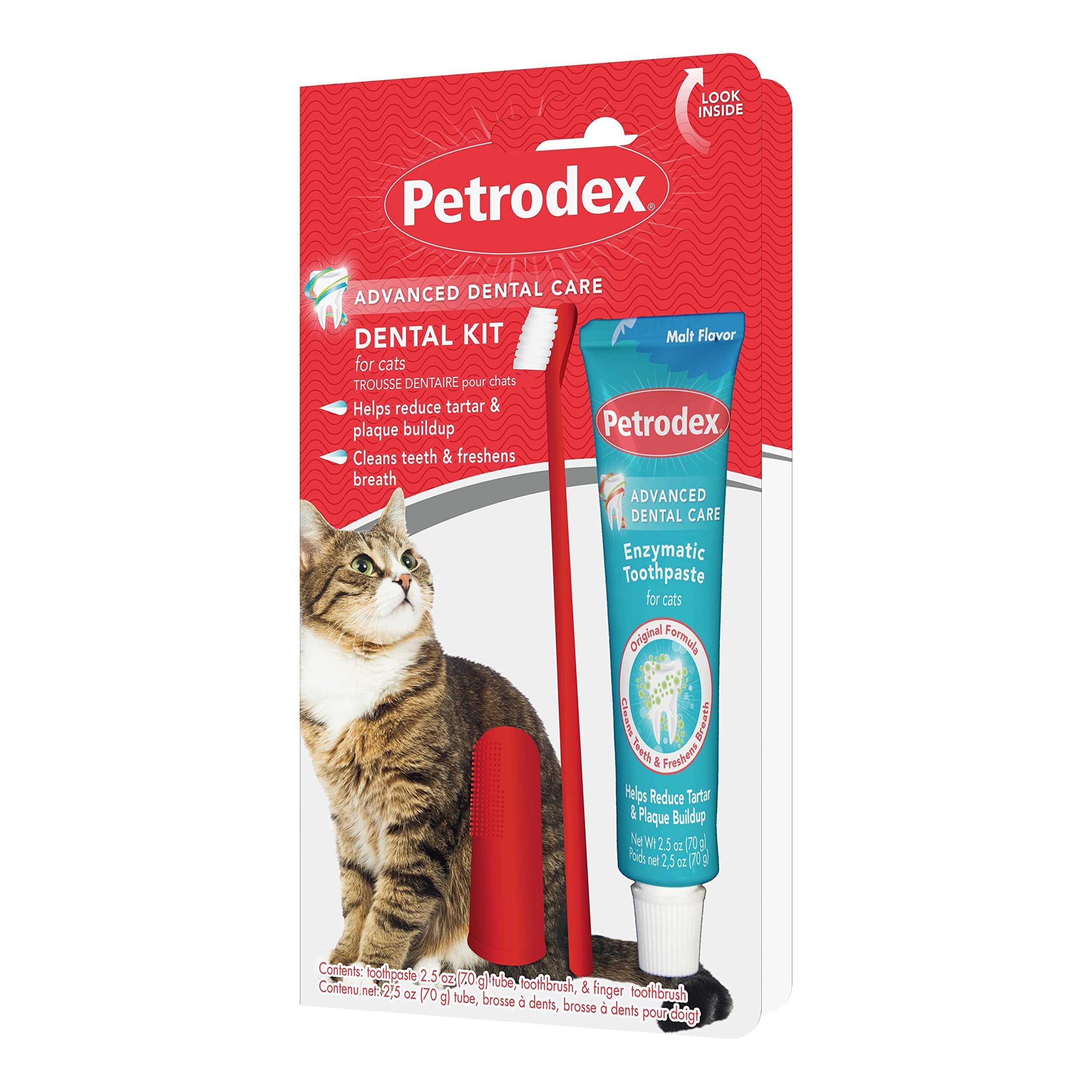 Zestaw dentystyczny Petrodex dla kotów