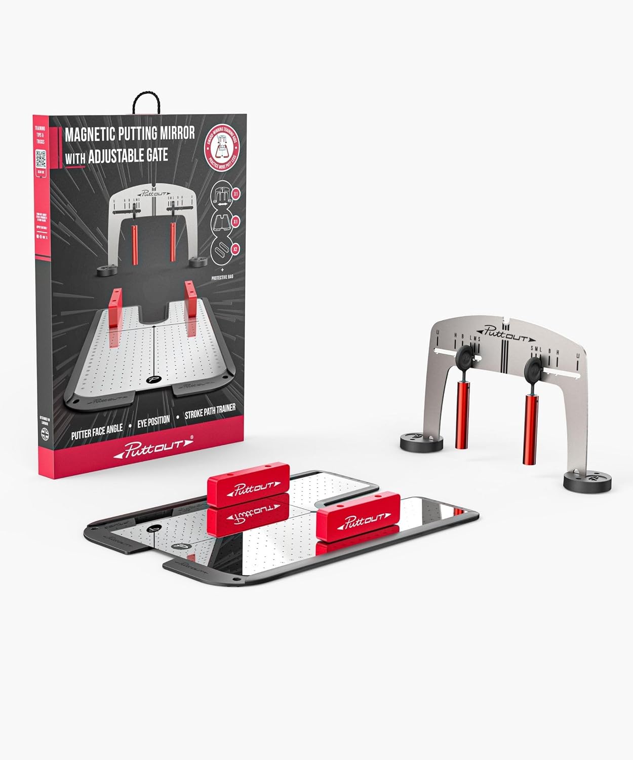 PuttOUT Mirror Trainer mit Tor