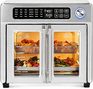 Emeril Lagasse Extra Large French Door Air Fryer Toaster Oven Combo