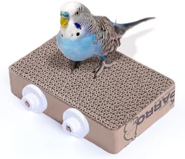 7.3 Inch Paper Bird Toys and Platform