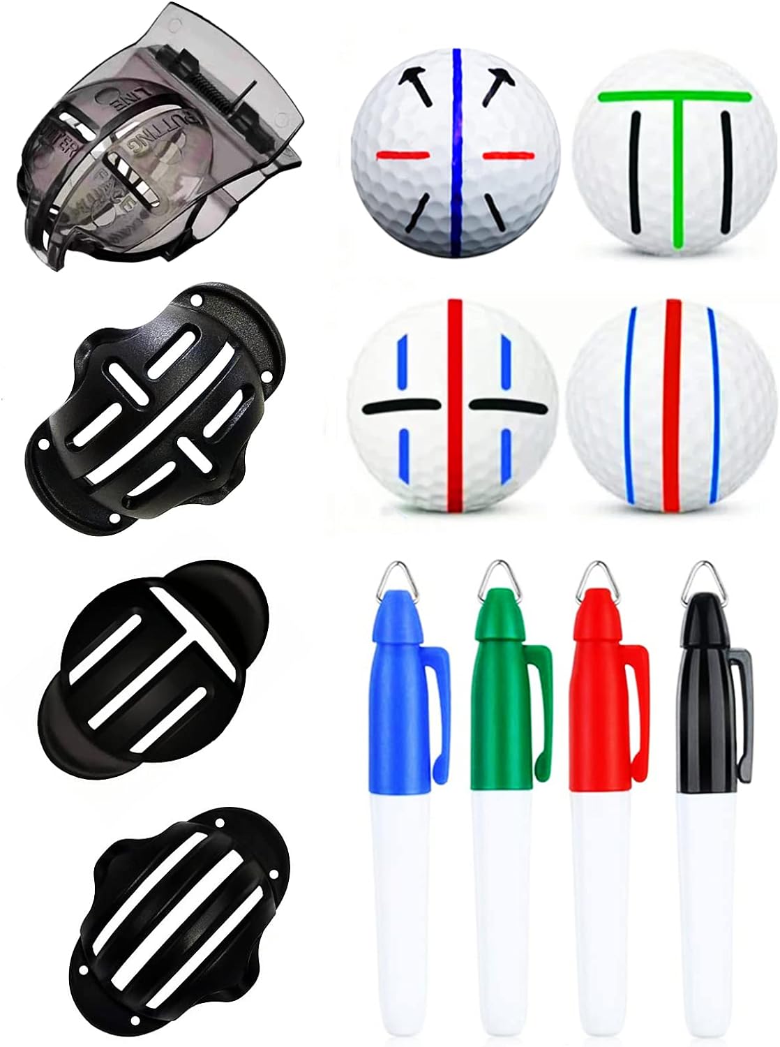 Precision Golf Ball Marker 8 Pack