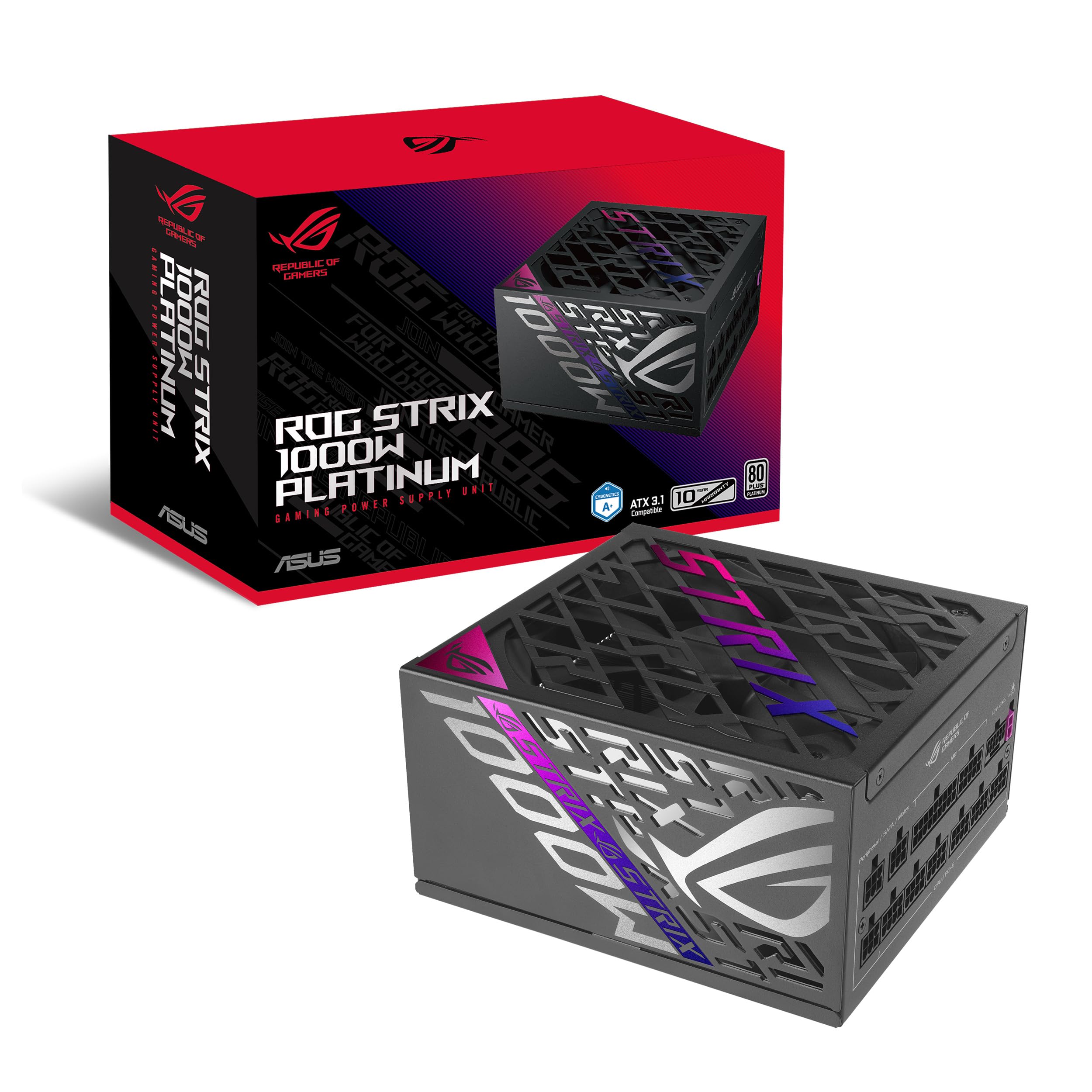 ASUS ROG Strix 1000W Platinum ATX 3.1 Power Supply