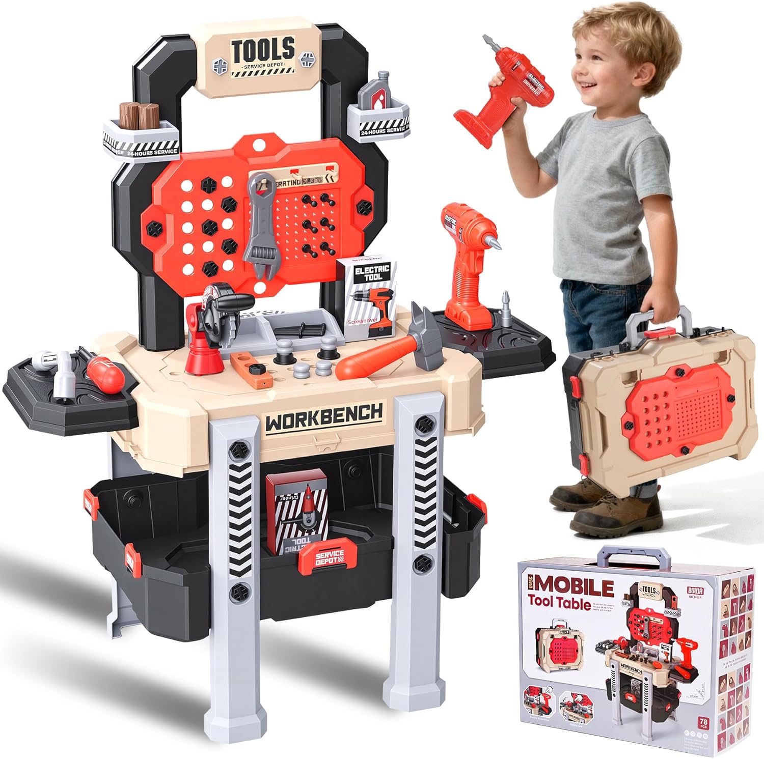 REXBETI 2-in-1 Tool Bench