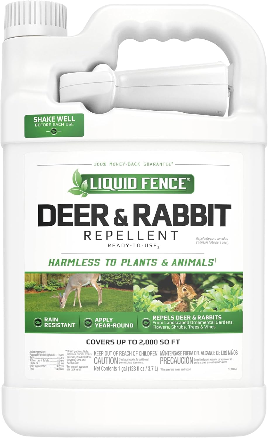 Liquid Fence Deer & Rabbit 1 Gallon