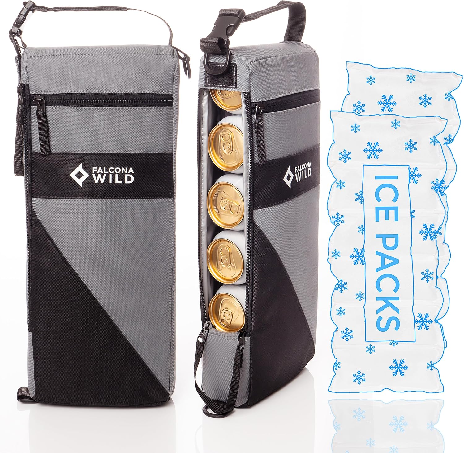 Falcona Wild Golf Cooler Bag Plus 2 Ice Packs