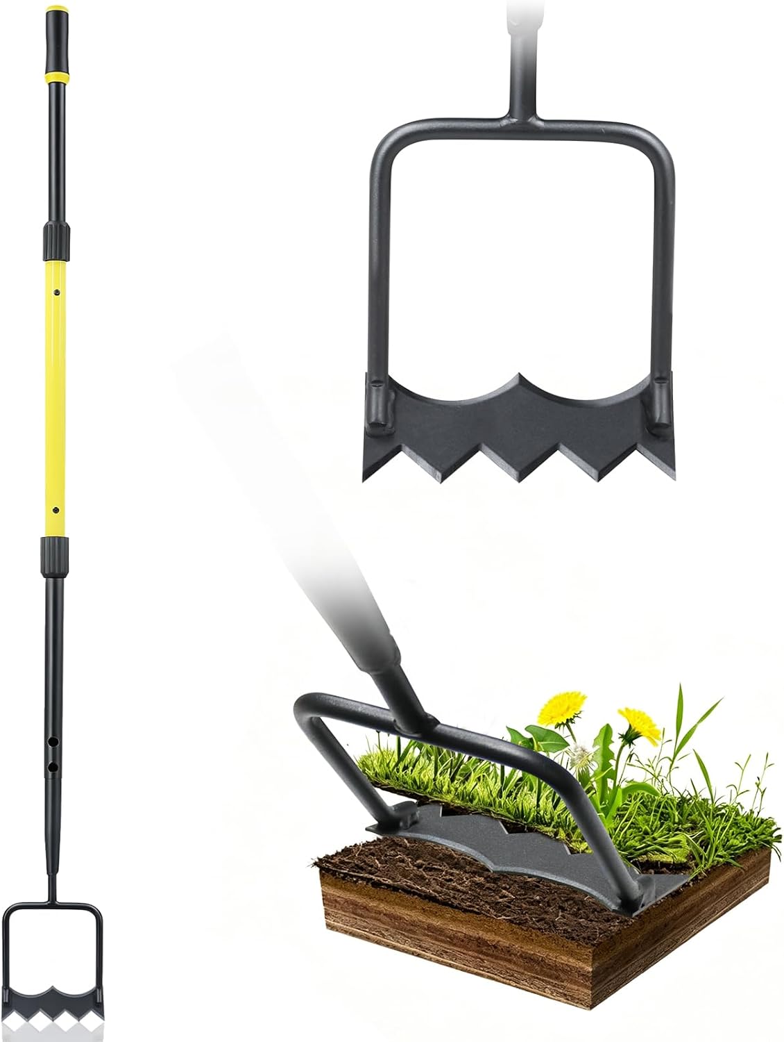 Jardineer Serrated Stirrup Hoe