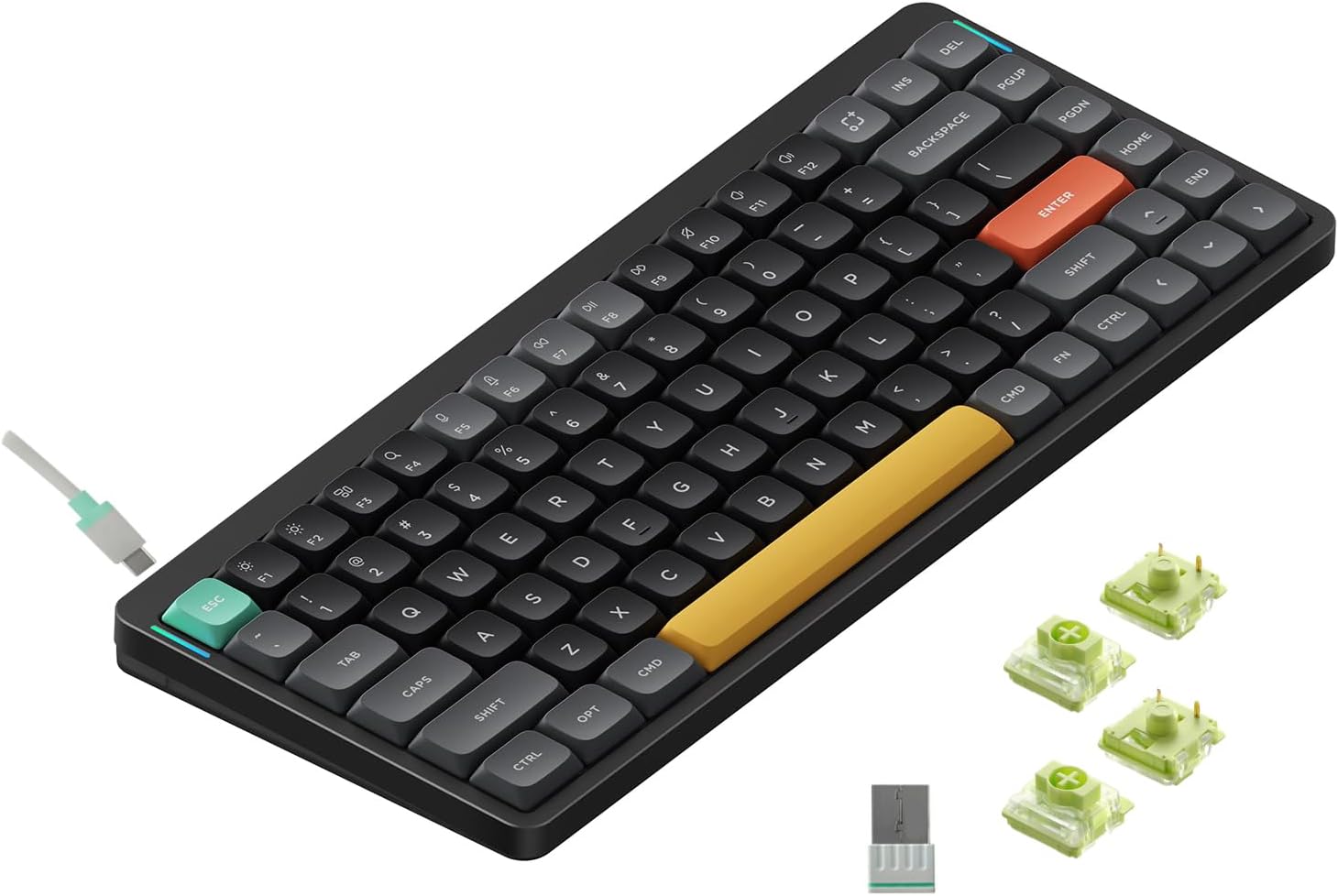 NuPhy Air75 V2 (Gateron Aloe)