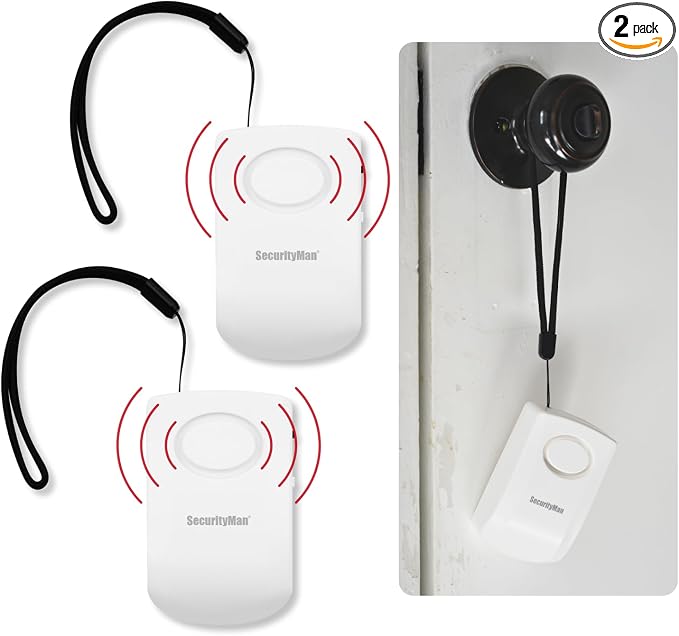 SecurityMan Handle Alarm 2 Pack