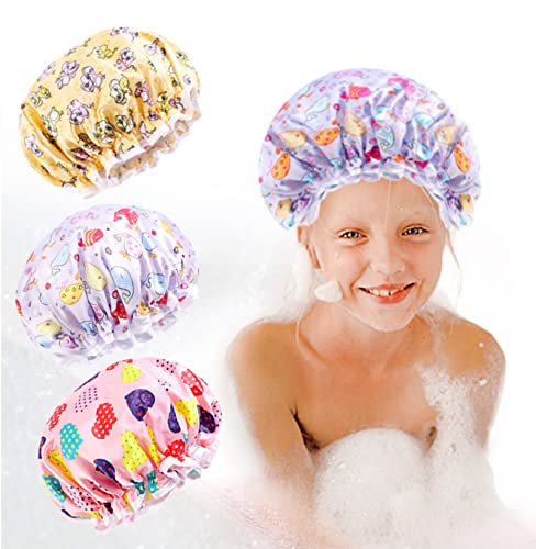 JZPAMJ Kinder-Duschhauben Set