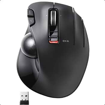 ELECOM M-XT3DRBK Wireless Trackball