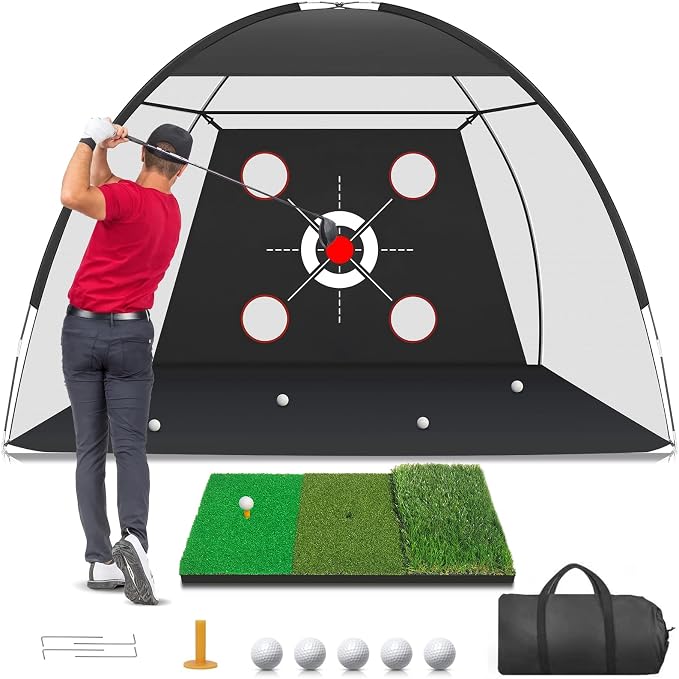 Zensouds 10x7 FT Golf Practice Net