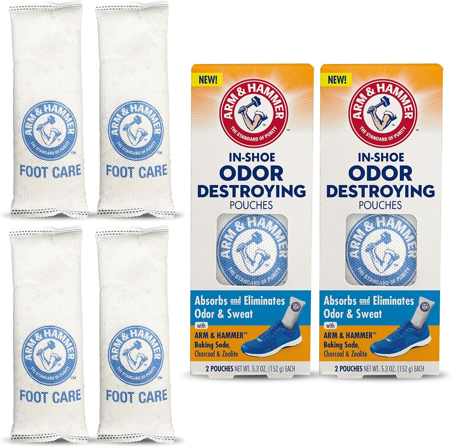 Arm & Hammer In-Shoe Odor Control Pouches