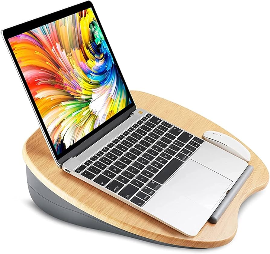 HUANUO Bamboo Lap Desk für 14-Zoll-Laptops