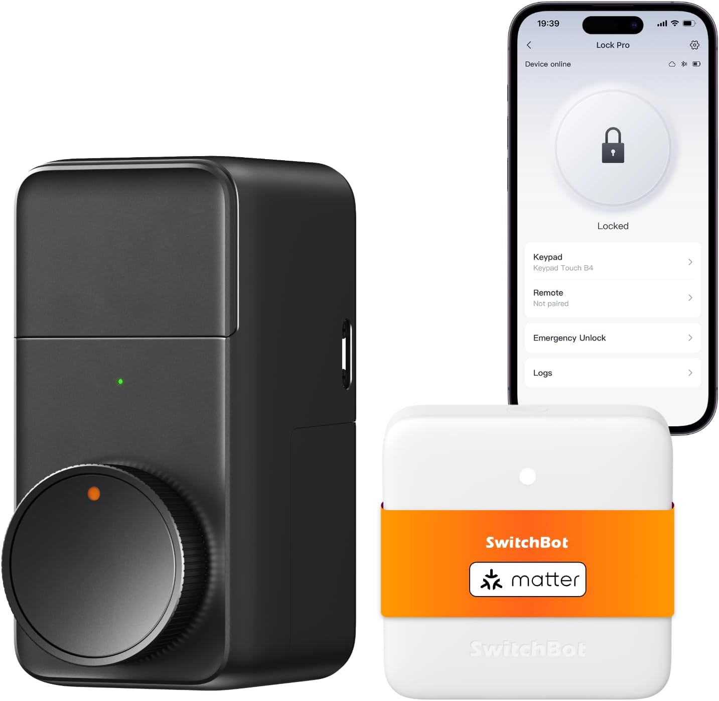 SwitchBot Lock Pro + Hub Mini