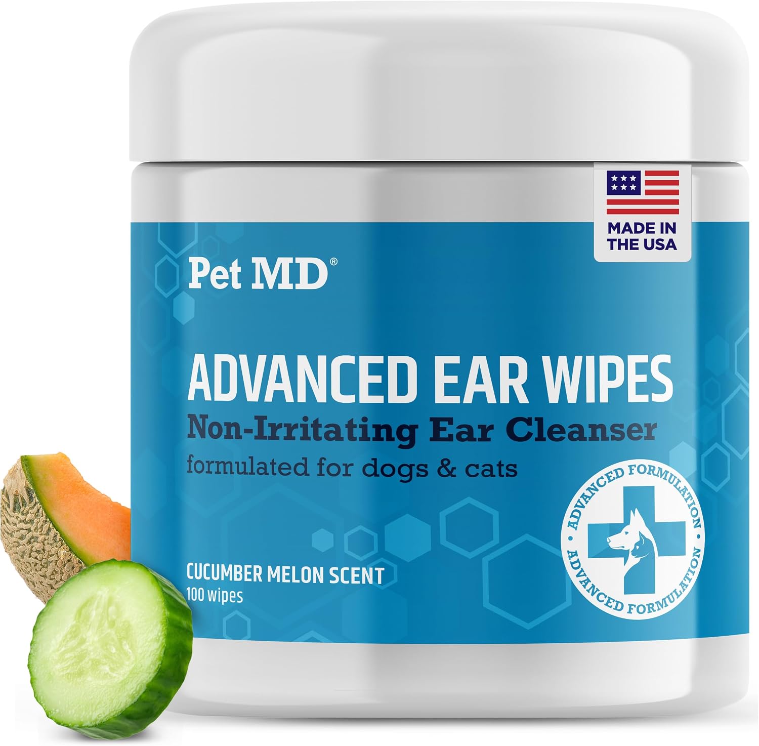 Pet MD toalhitas de limpeza auricular