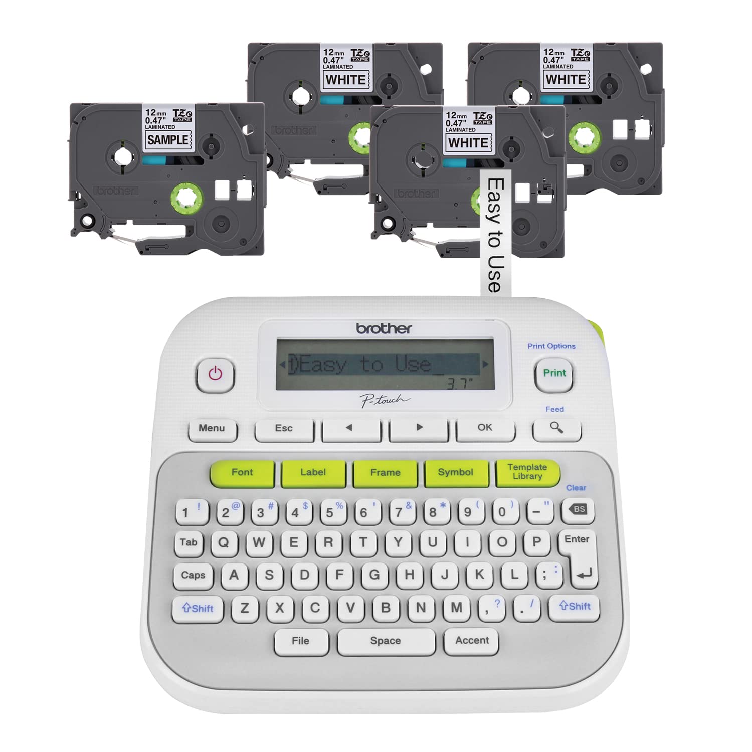 Brother P-touch PT-D210 Bundle