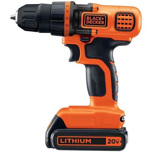 BLACK+DECKER LDX120C trapano avvitatore 20V MAX