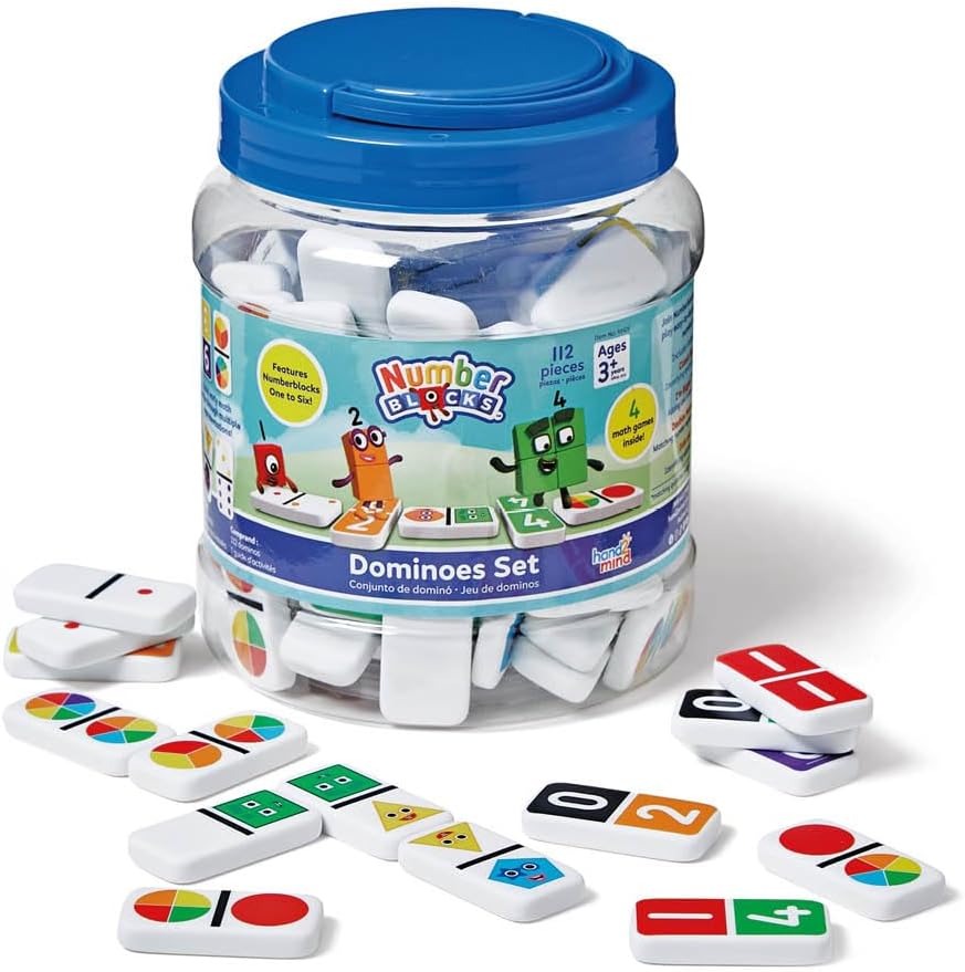hand2mind Numberblocks Dominoes
