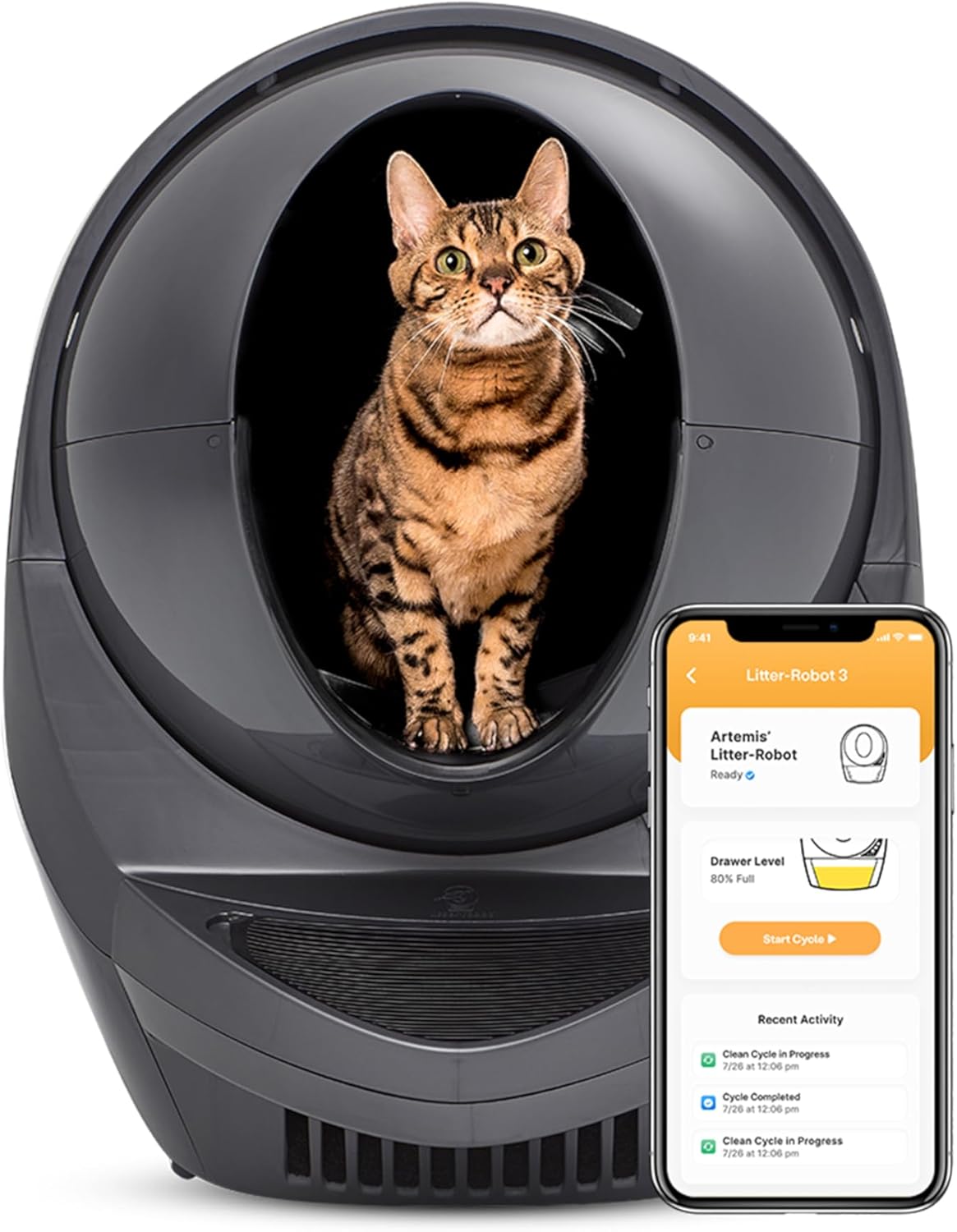 Litter-Robot 3 Connect da Whisker