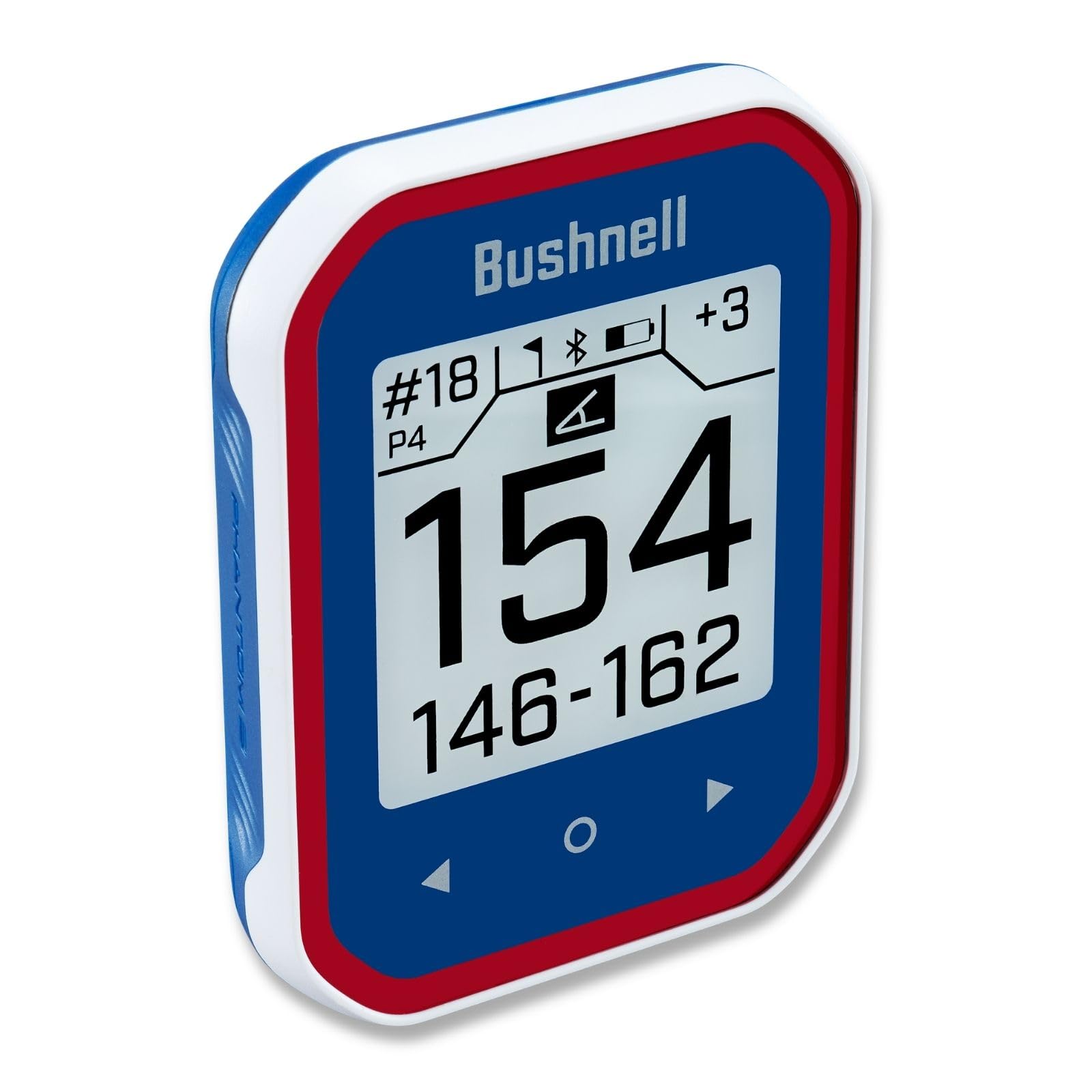 Bushnell Golf Phantom 3 Slope GPS, Red/Blue | Handheld, Touchscreen, Slope-Adjusted Distances, 38,000+ Courses & Magnetic Cart Mount