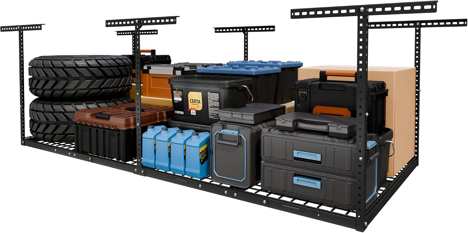 How to Choose an Overhead Garage Storage Rack in 2026