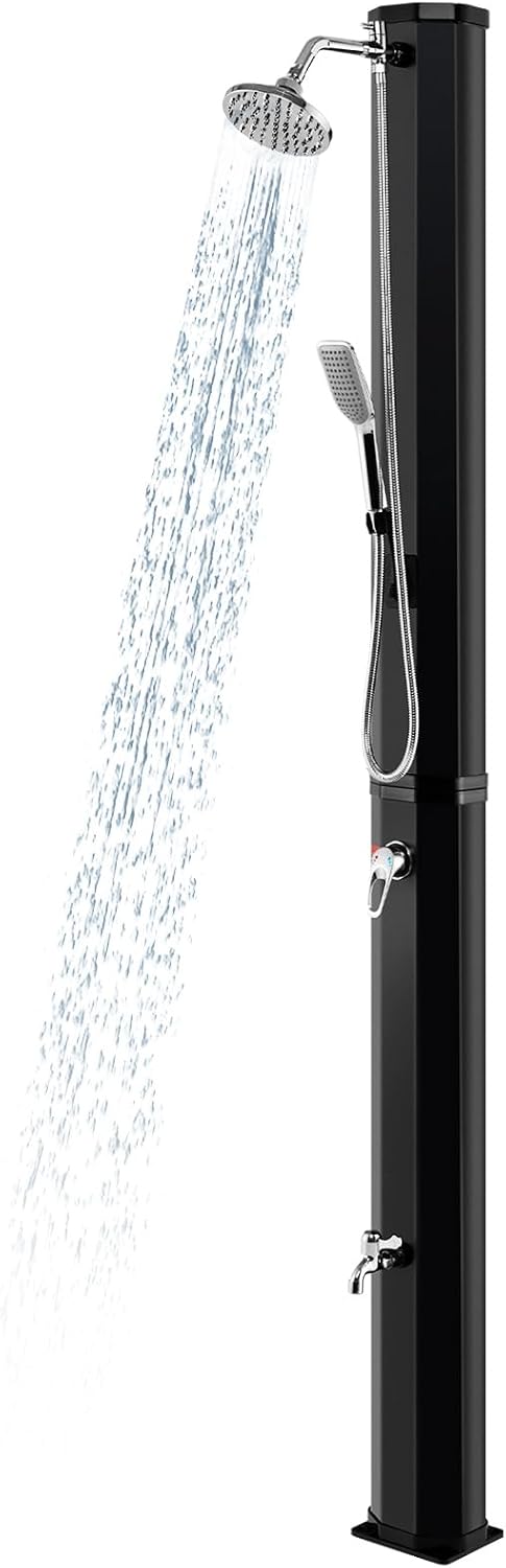 Doccia solare Goplus 9,3 galloni con doccetta