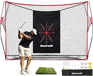 Bearwill 10x7 FT Golf Practice Net
