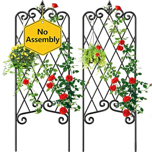 Amagabeli 47 x 16-inch metal trellis