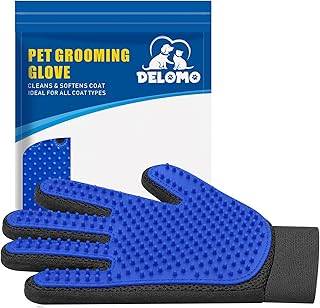 Pet Hair Removal Glove with 255 Silicone Tips