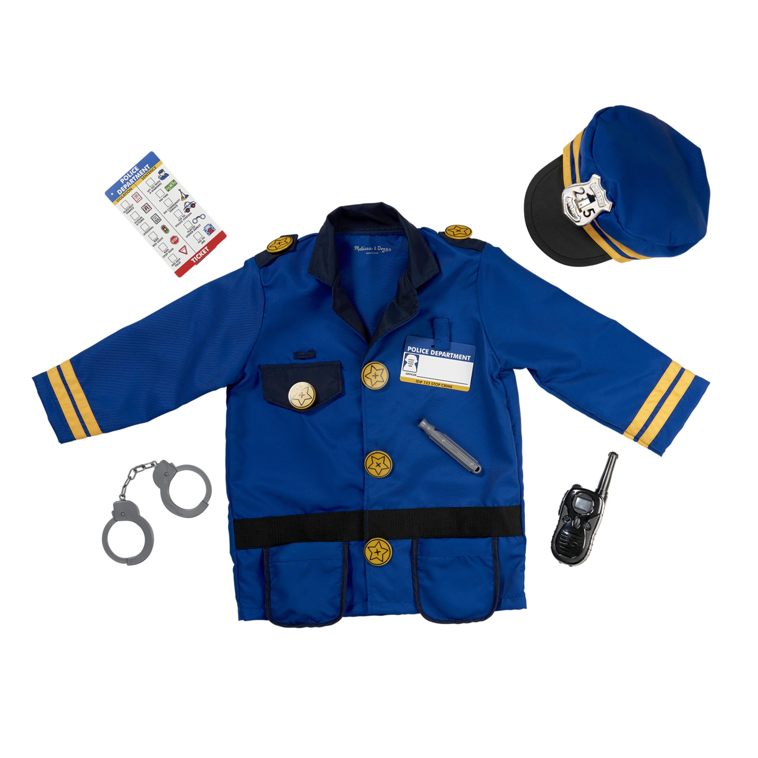 Melissa & Doug Police Officer Costume
