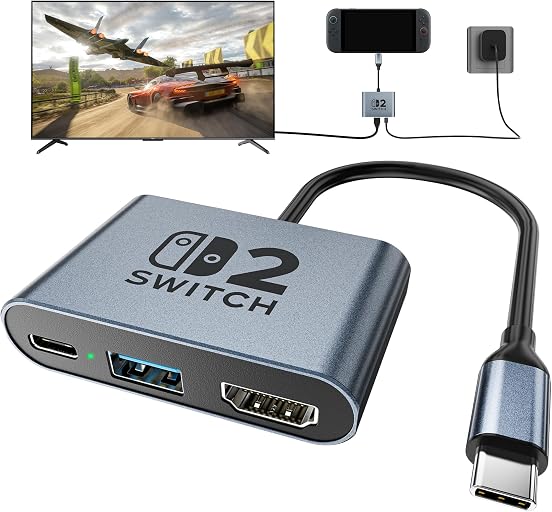 Portable Switch 2 USB-C Dock