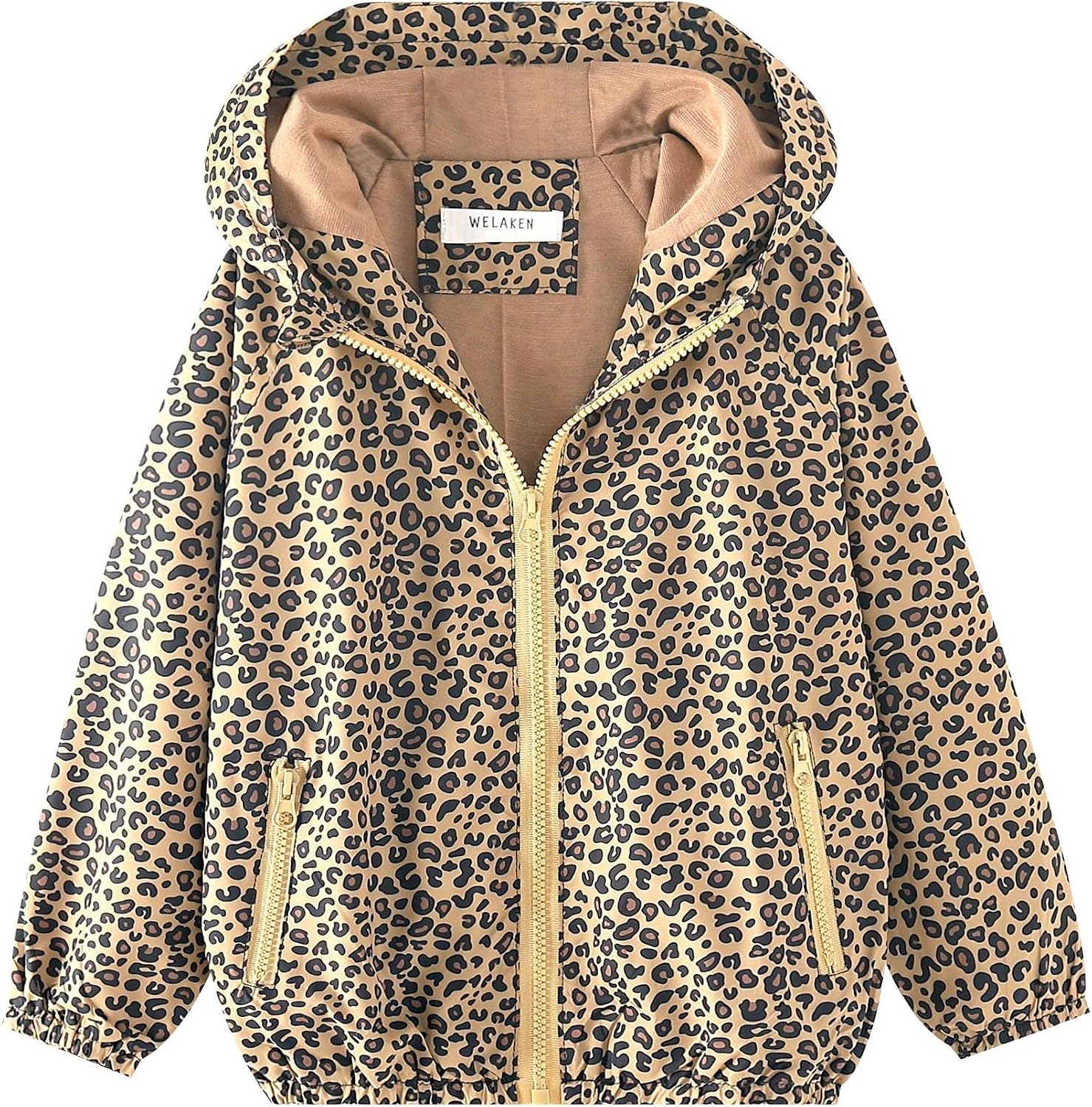 WELAKEN leichte Print-Jacke