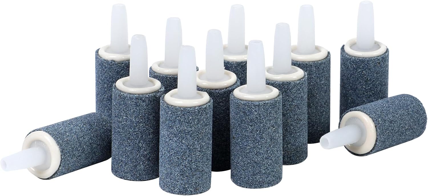 AQUANEAT 1 Inch Air Stones 12 Pack