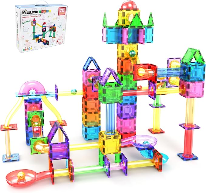 PicassoTiles pista da 70 pezzi