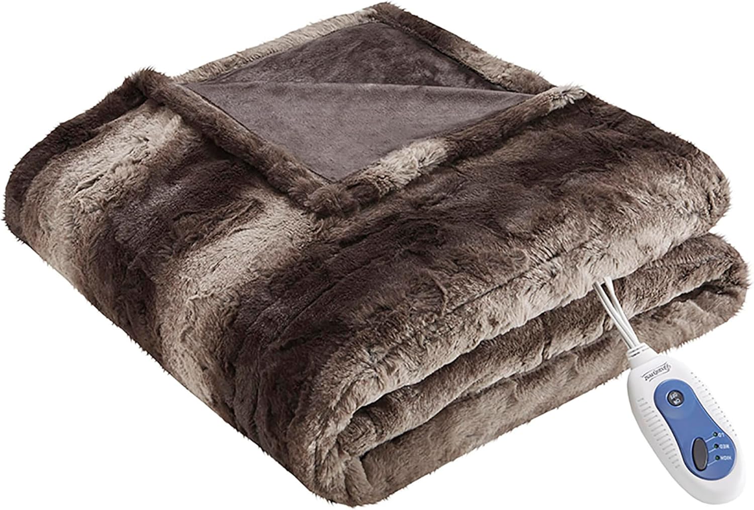 Beautyrest Faux Fur Värmepläd
