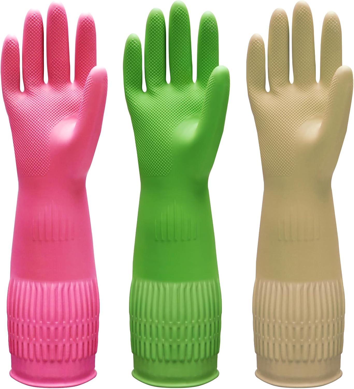 Bamllum 3-Pair Long Cuff Gloves