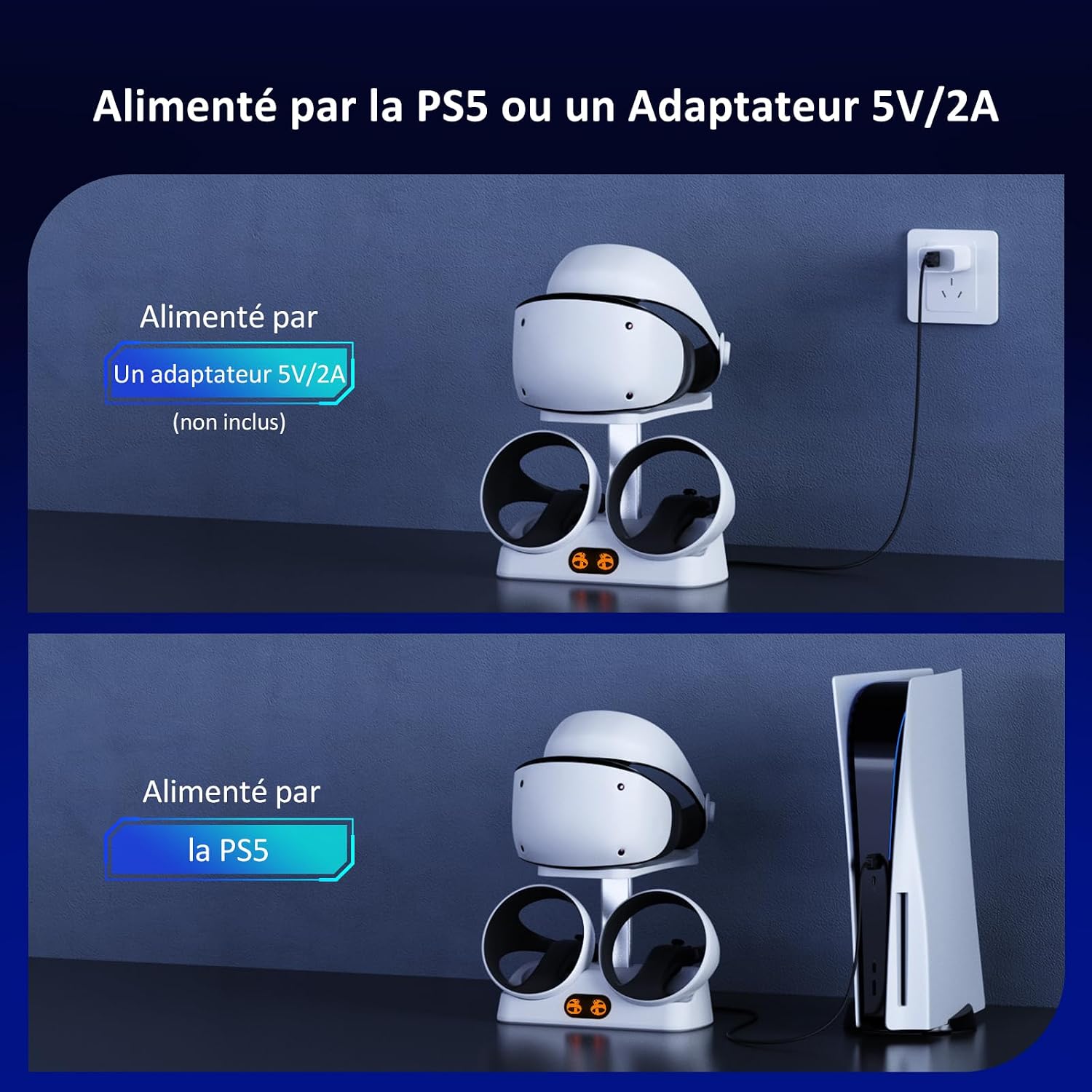 Estação de carregamento NexiGo 2515 PSVR2