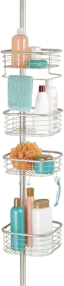mDesign Omni Tension Pole Caddy