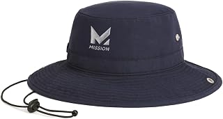 MISSION Cooling Bucket Hat - Unisex Wide-Brim Hat for Men & Women - Lightweight, Foldable & Durable