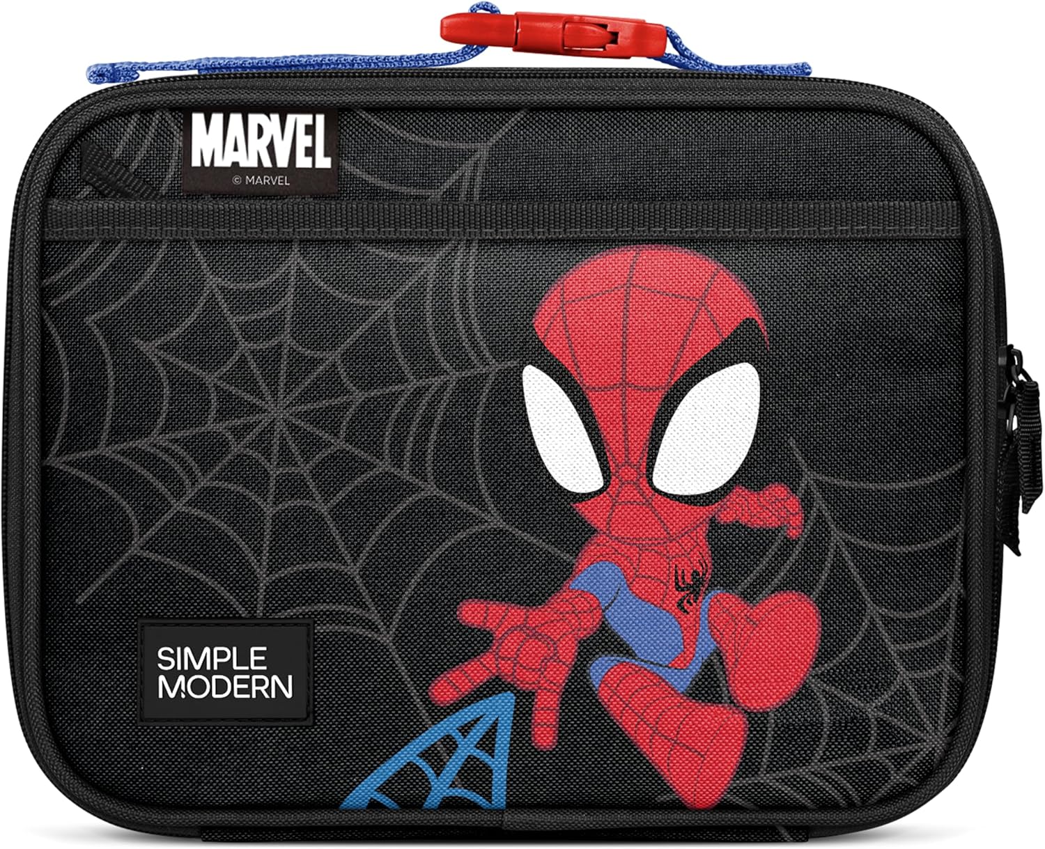 Simple Modern Marvel Spidey Kids Lunch Box & Insulated Lunch Bag for School | Hadley Cute Lunch Box for Girls, Boys, Toddlers | Fits Bento Box, Lunch Containers | Small Lunch Bag | Spider-Man, Spidey Kid